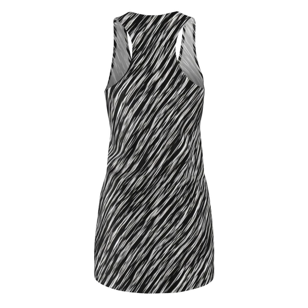 Obsidian Rush on Racerback Dress — Back