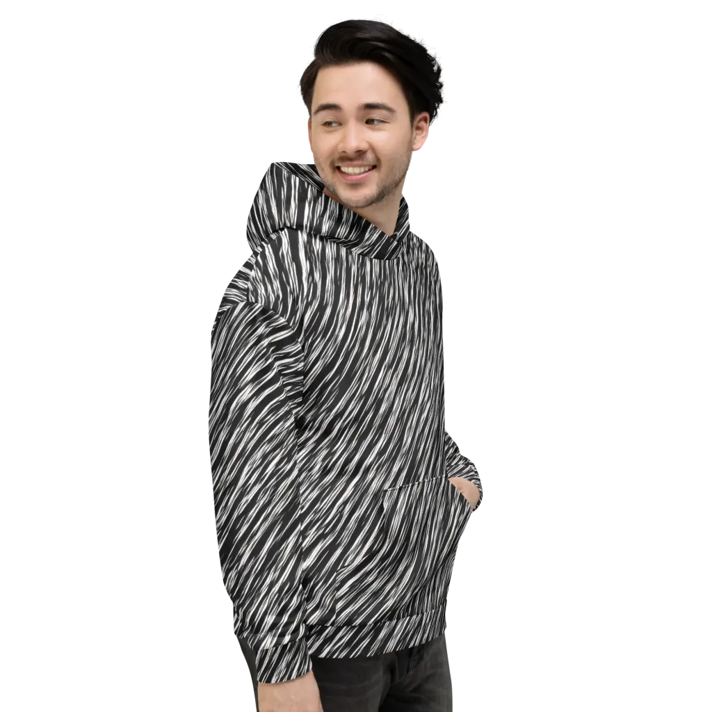 Obsidian Rush on Hoodie — Right