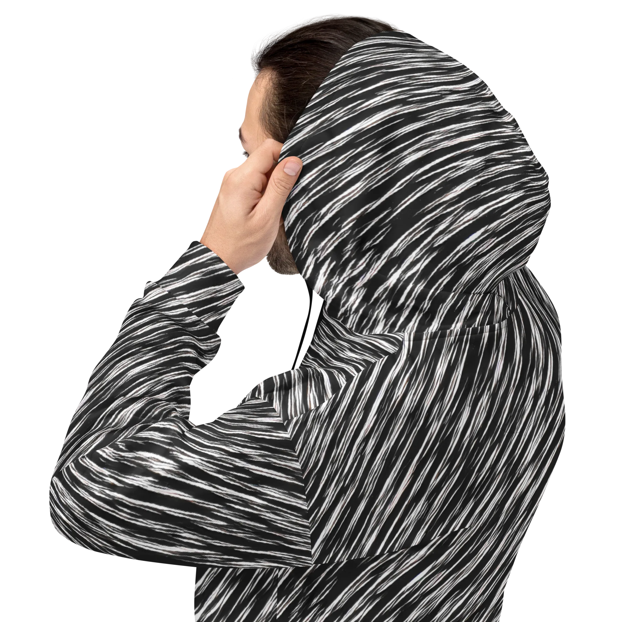 Obsidian Rush on Hoodie — Back