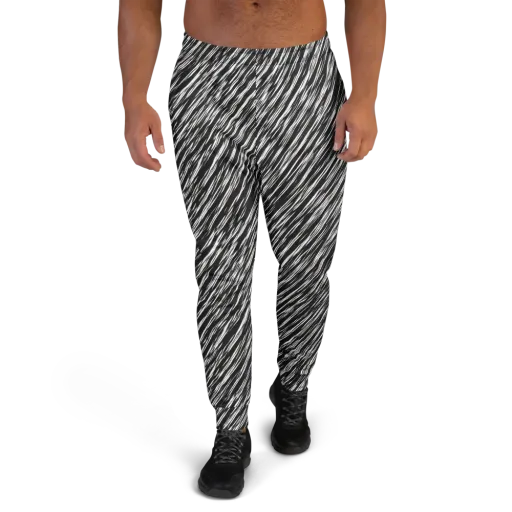Obsidian Rush on a Men's Joggers