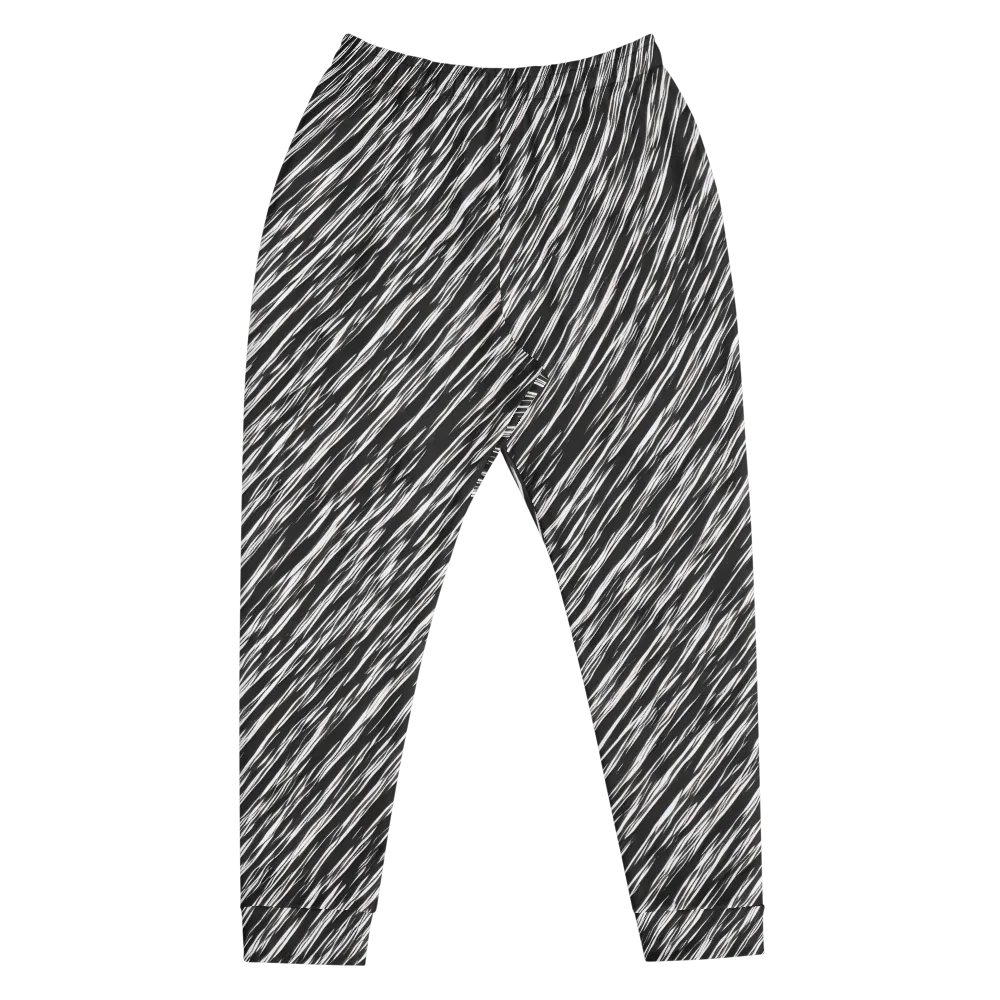Obsidian Rush on Men's Joggers — Front