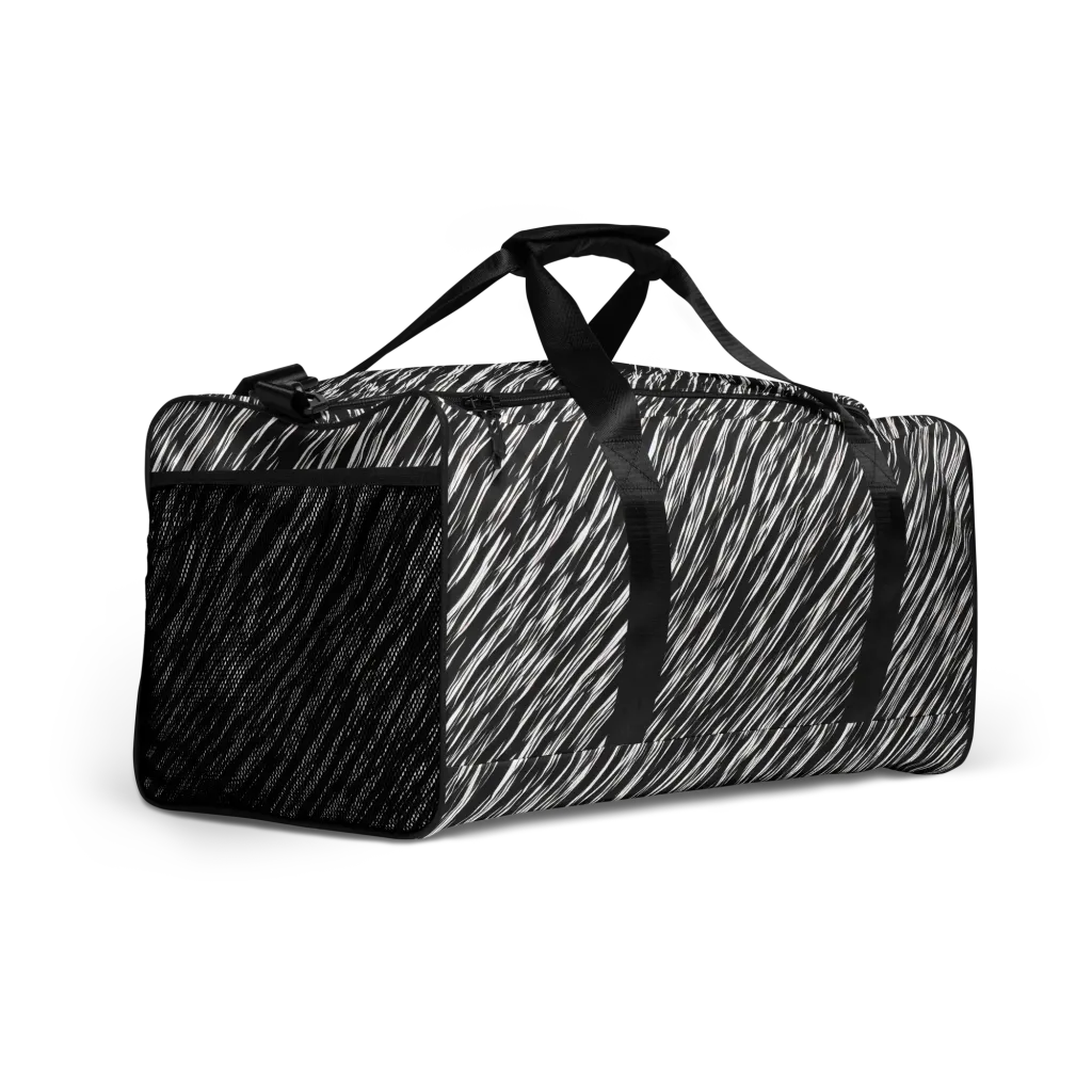 Obsidian Rush on Duffle Bag — Right Front