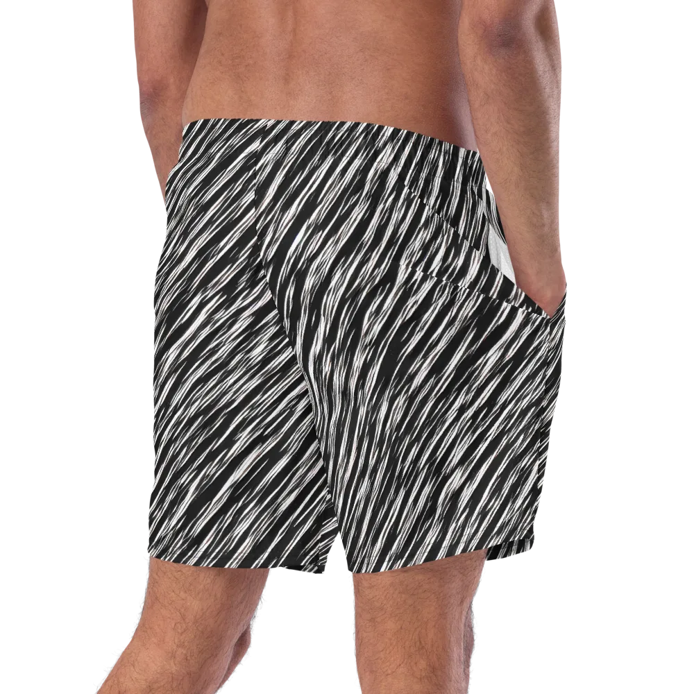 Obsidian Rush on Swim Trunks — Right Back