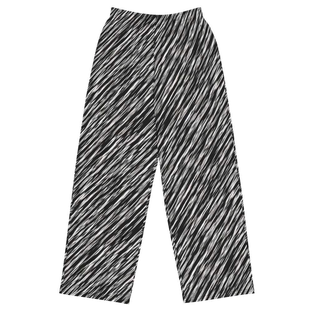 Obsidian Rush on Wide-Leg Pants — Front