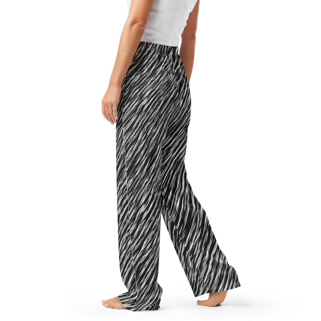 Obsidian Rush on Women's Pajama Pants — Left