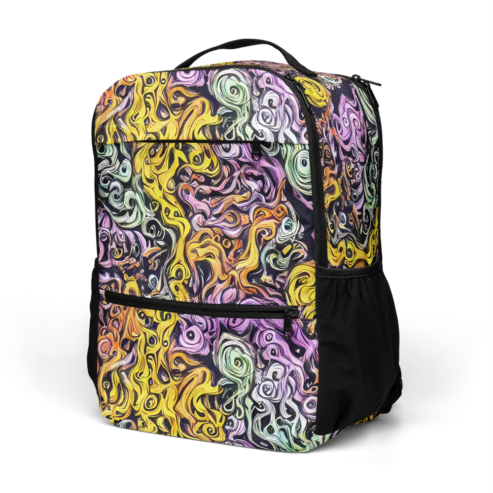 Whirling Spectrum on Utility Backpack — Left Front