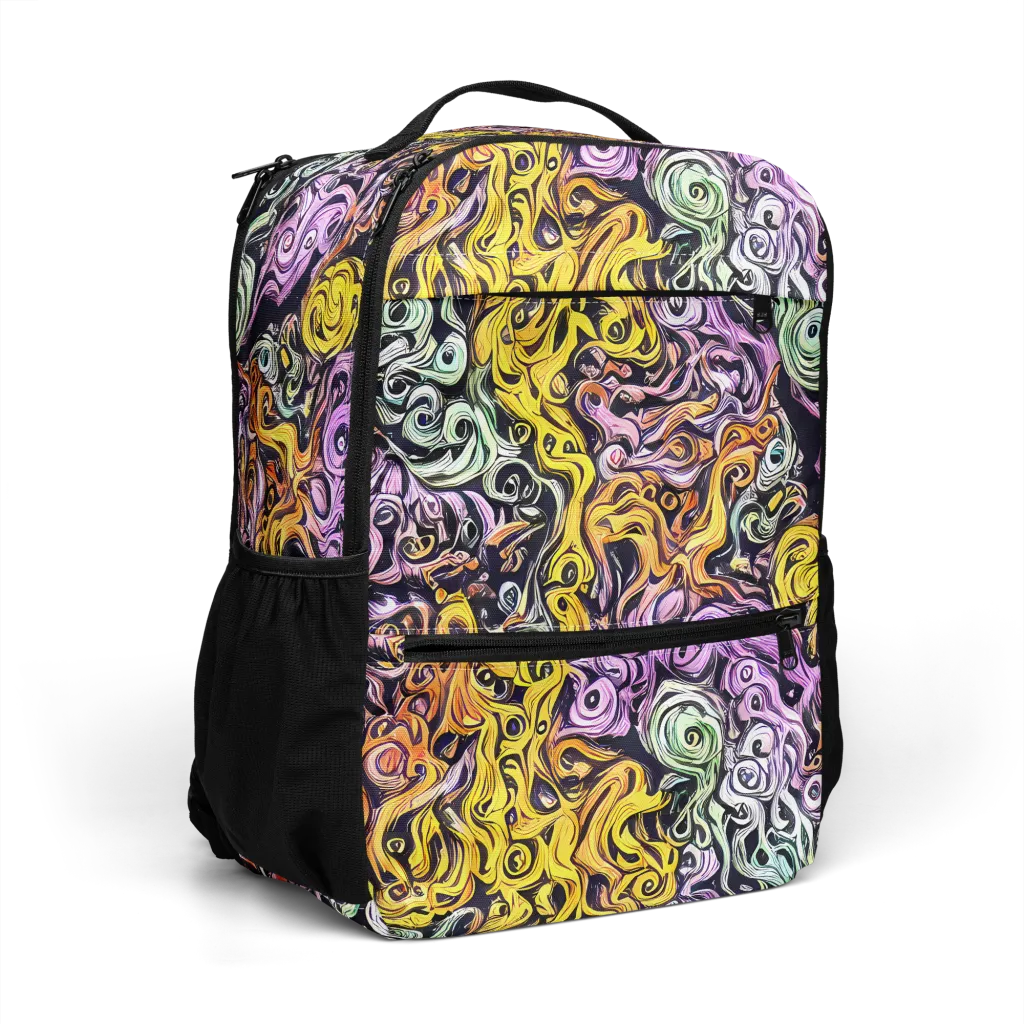 Whirling Spectrum on Utility Backpack — Right Front