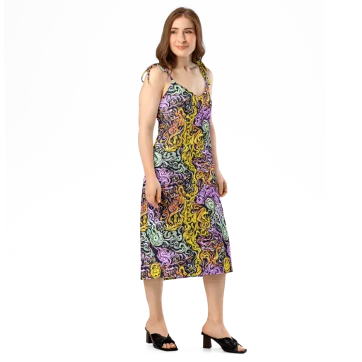 Whirling Spectrum on a Slip Dress