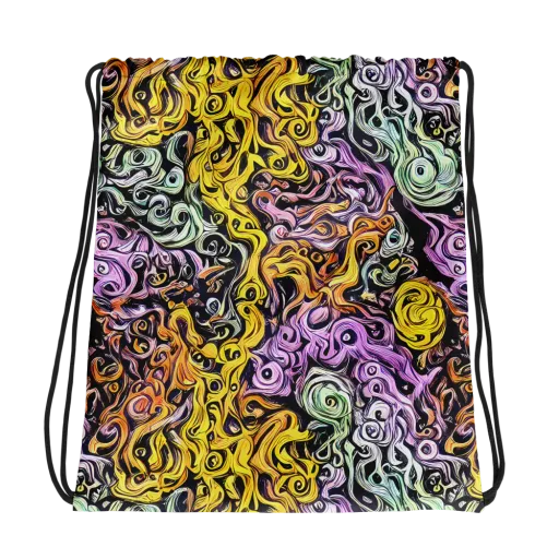 Whirling Spectrum on a Drawstring Bag