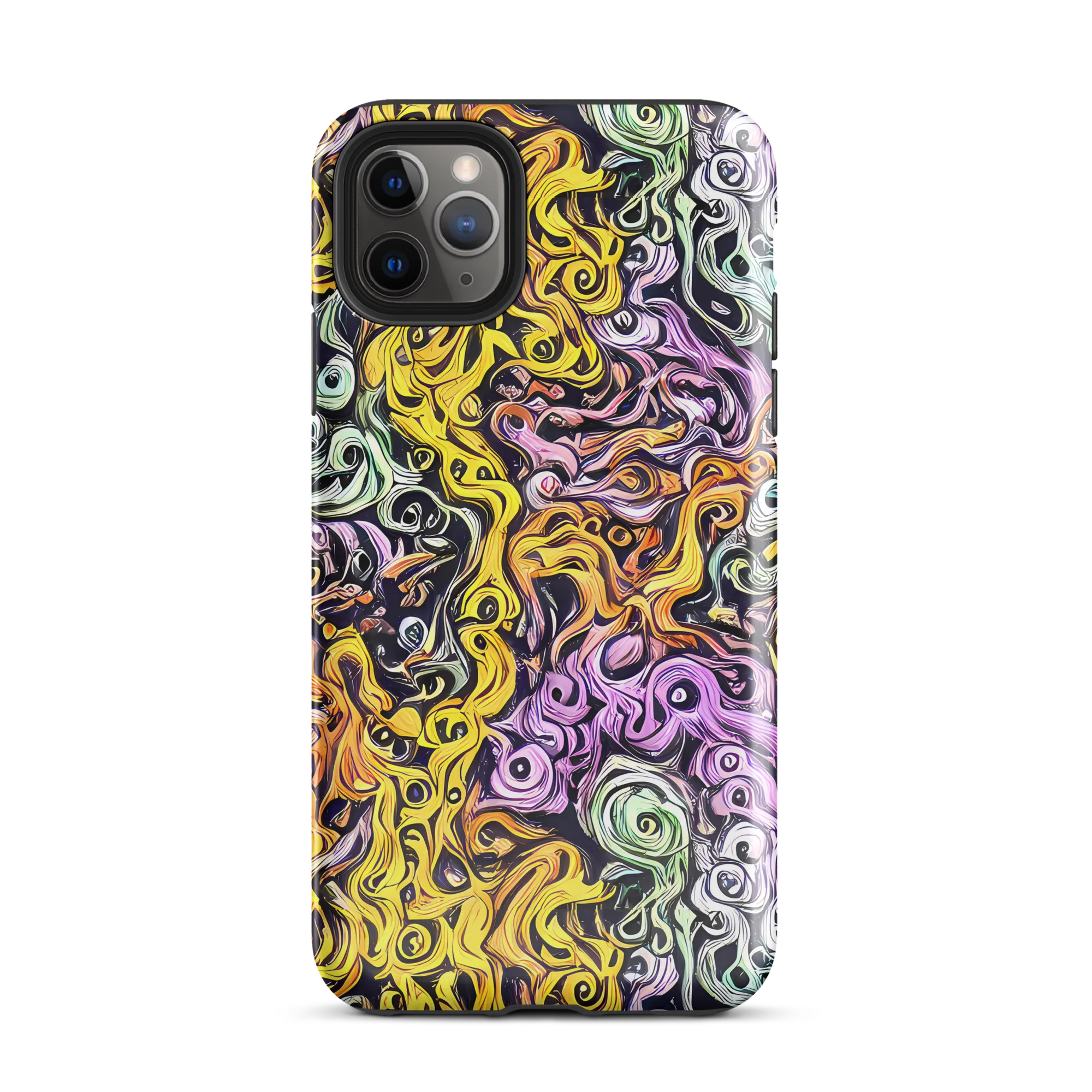 Whirling Spectrum on Tough Case for iPhone® — Front
