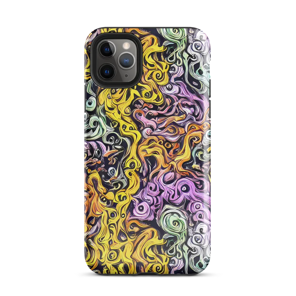 Whirling Spectrum on Tough Case for iPhone® — Front