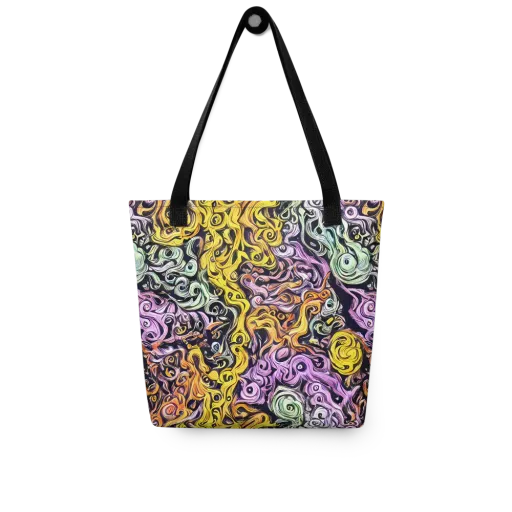 Whirling Spectrum on a Tote Bag