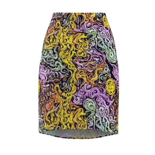 Whirling Spectrum on a Pencil Skirt
