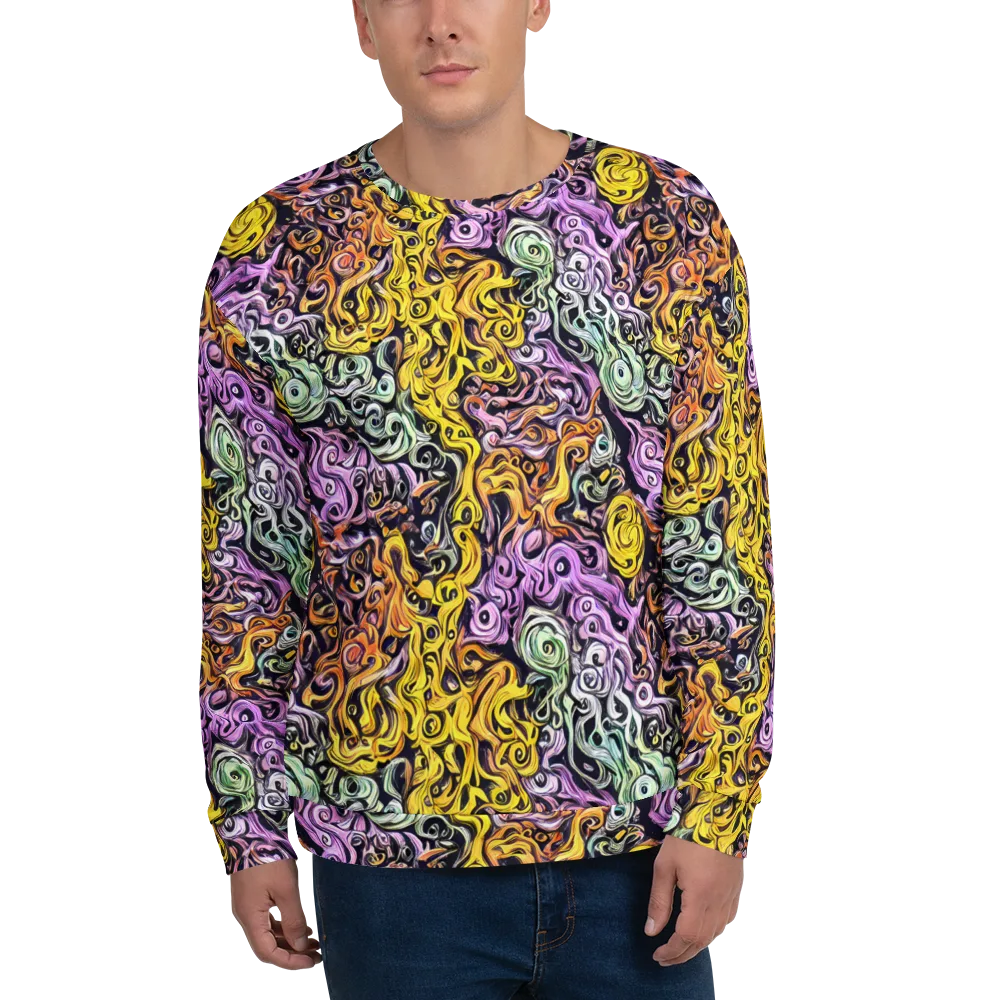 Whirling Spectrum on Sweatshirt — Front