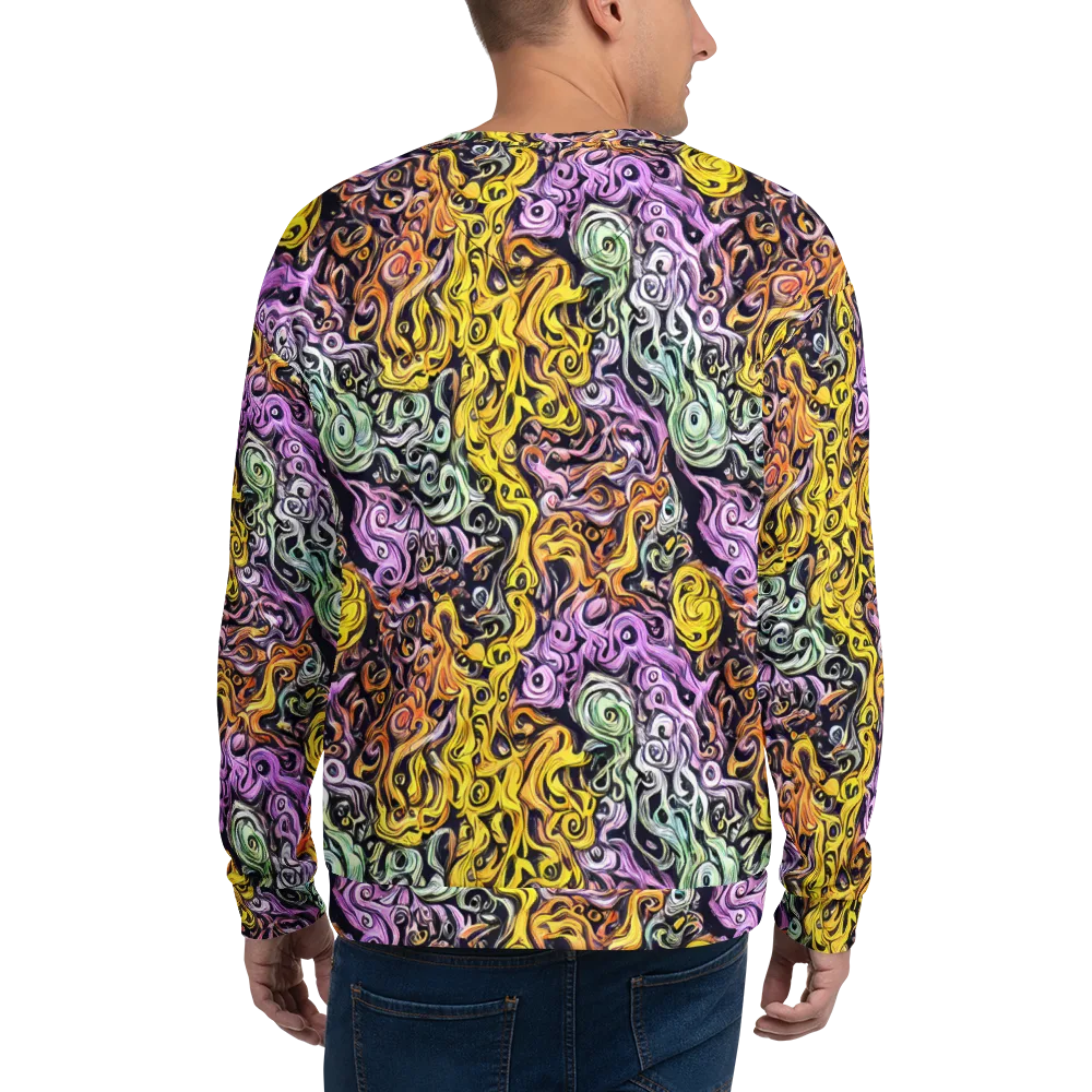 Whirling Spectrum on Sweatshirt — Back