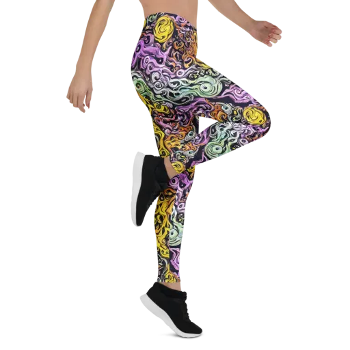 Whirling Spectrum on a Leggings