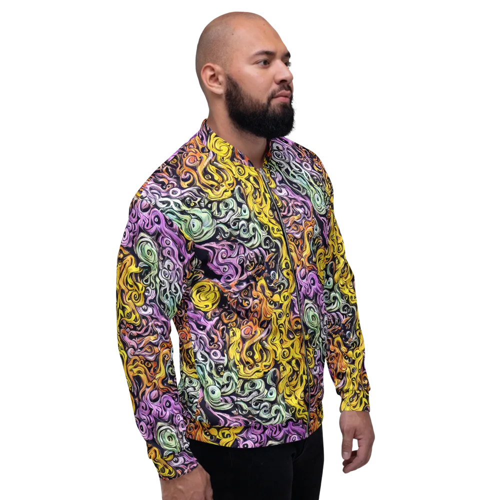 Whirling Spectrum on Bomber Jacket — Right