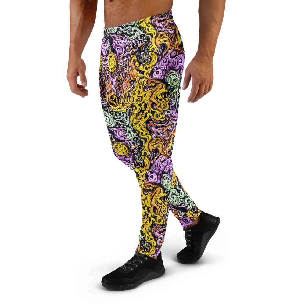 Whirling Spectrum on Men's Joggers — Left