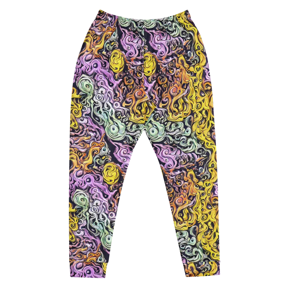 Whirling Spectrum on Men's Joggers — Front