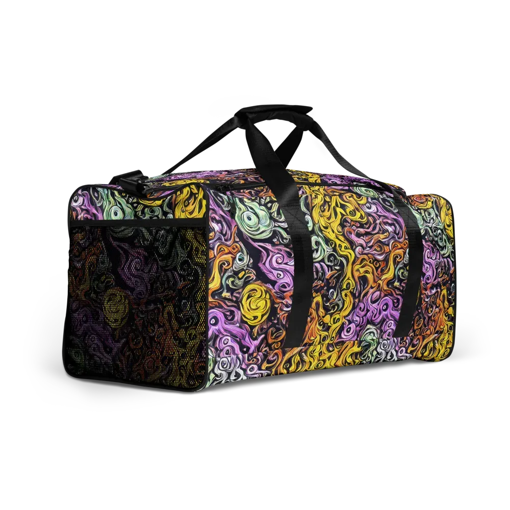 Whirling Spectrum on Duffle Bag — Right Front