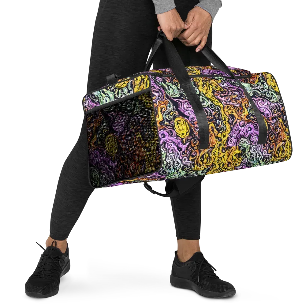 Whirling Spectrum on Duffle Bag — Right Front