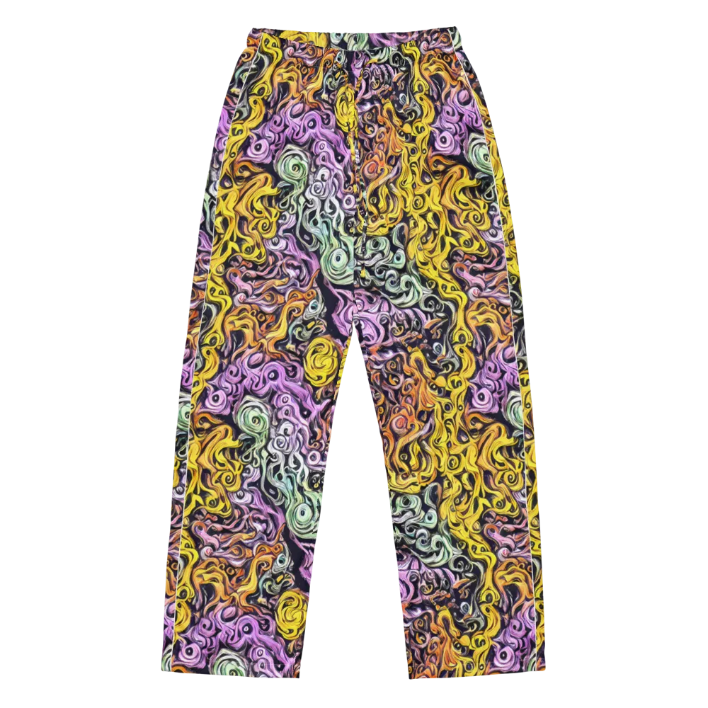 Whirling Spectrum on Women's Pajama Pants — Front