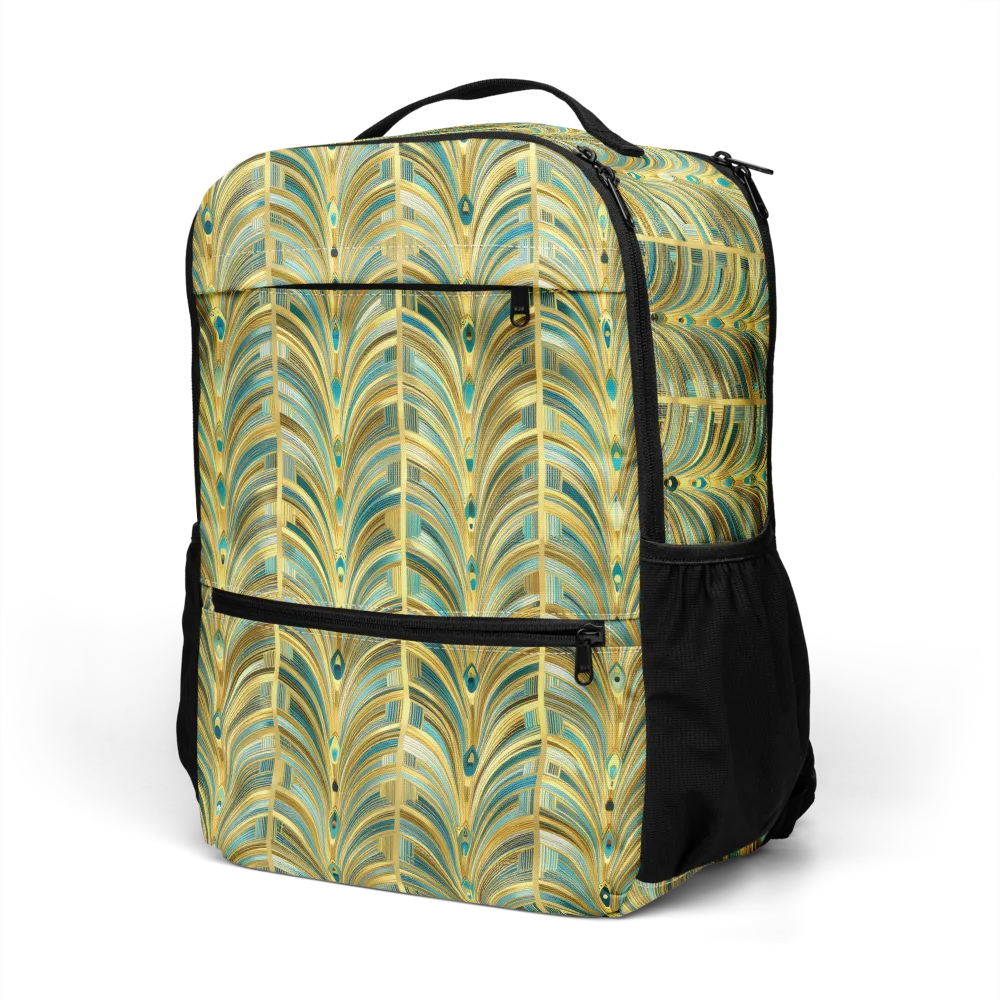 Gilded Plume on Utility Backpack — Left Front