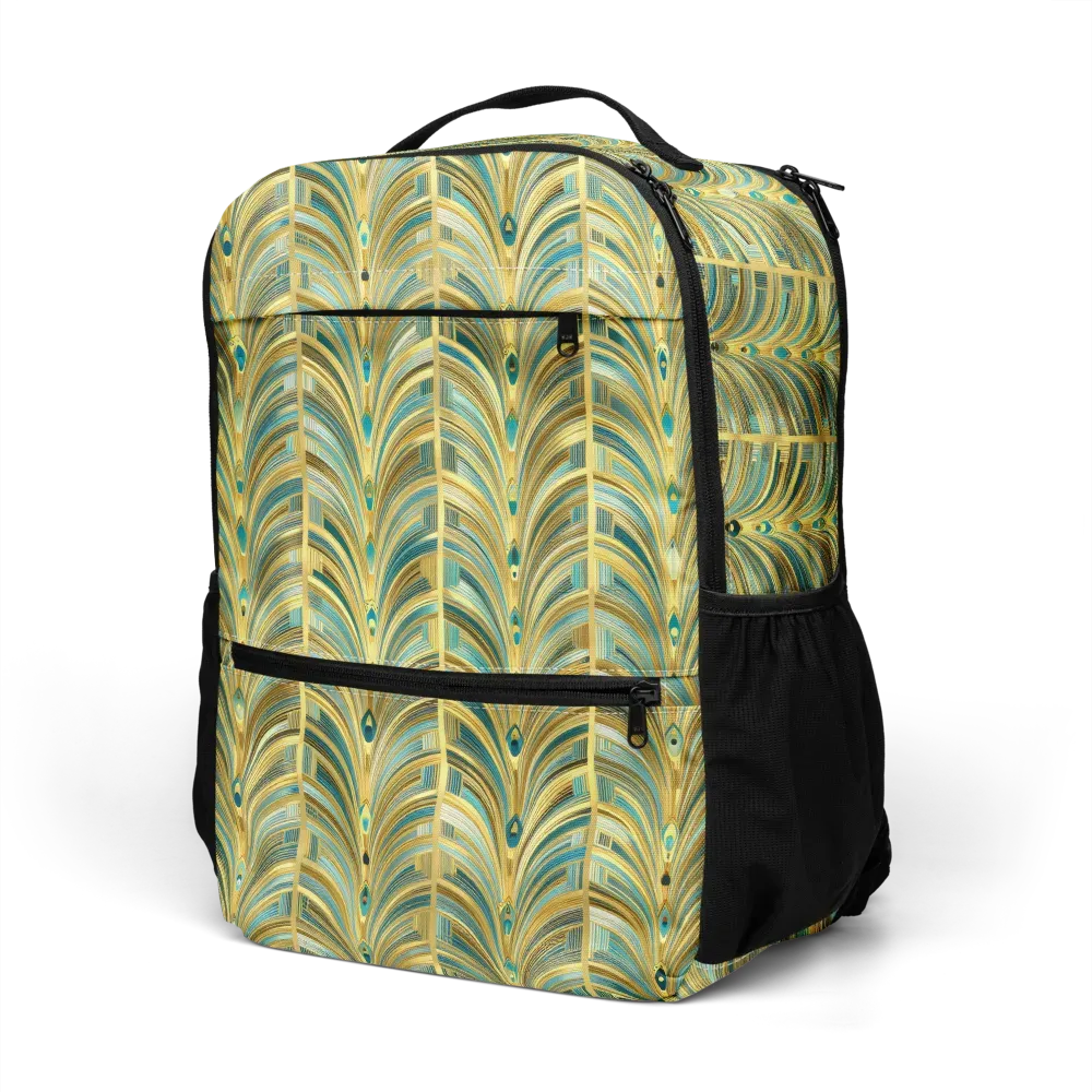 Gilded Plume on Utility Backpack — Left Front