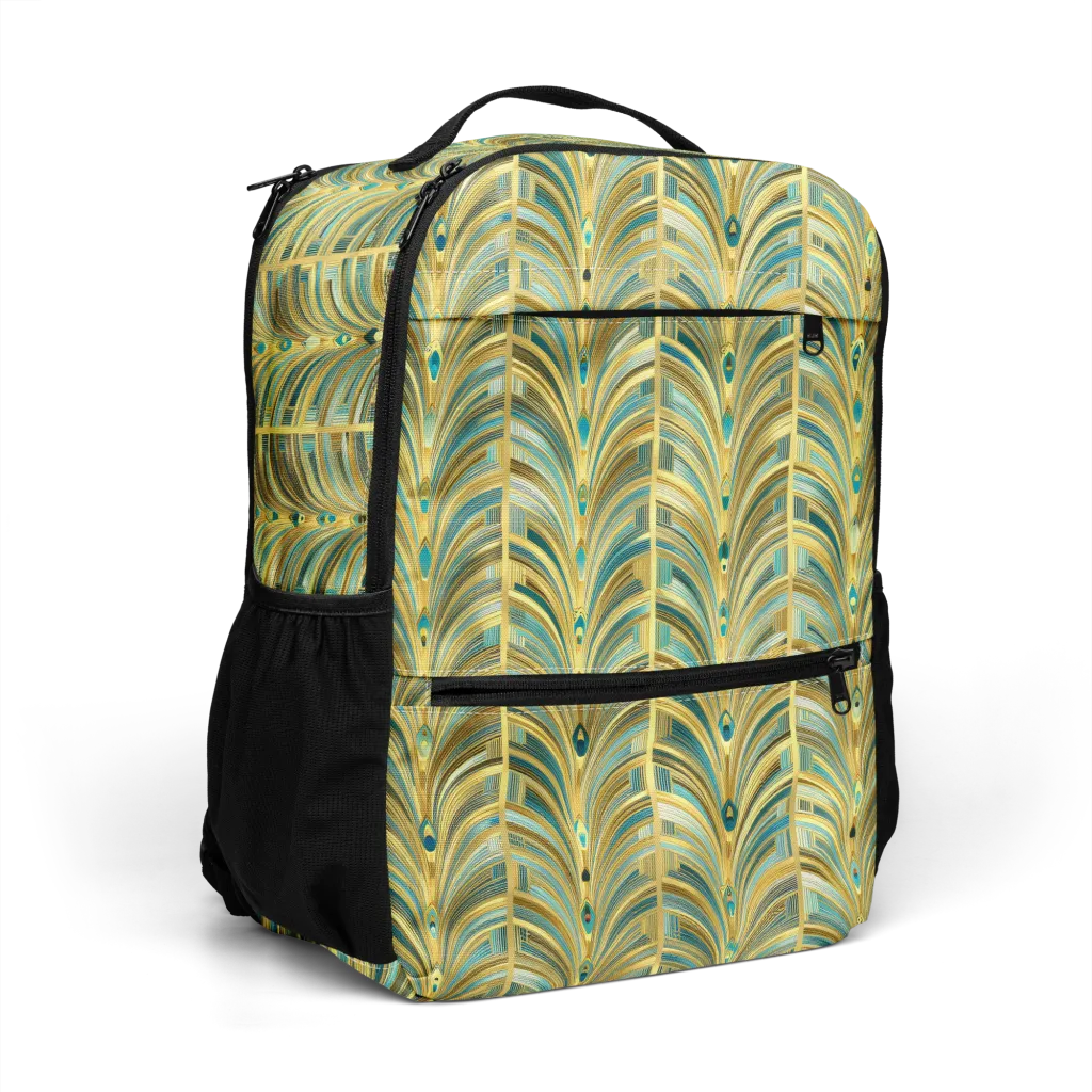 Gilded Plume on Utility Backpack — Right Front