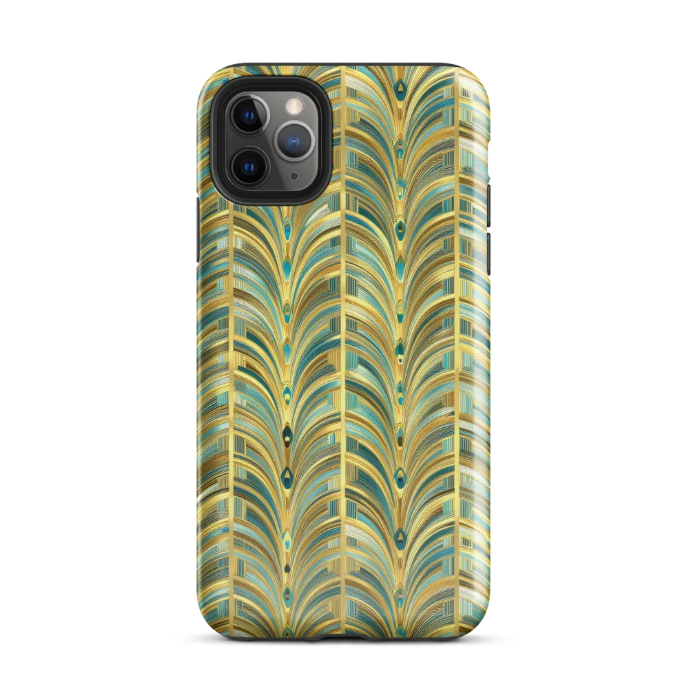 Gilded Plume on Tough Case for iPhone® — Front