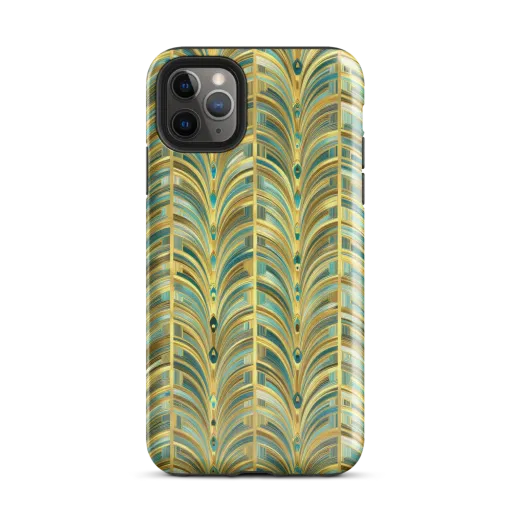 Gilded Plume on a Tough Case for iPhone®