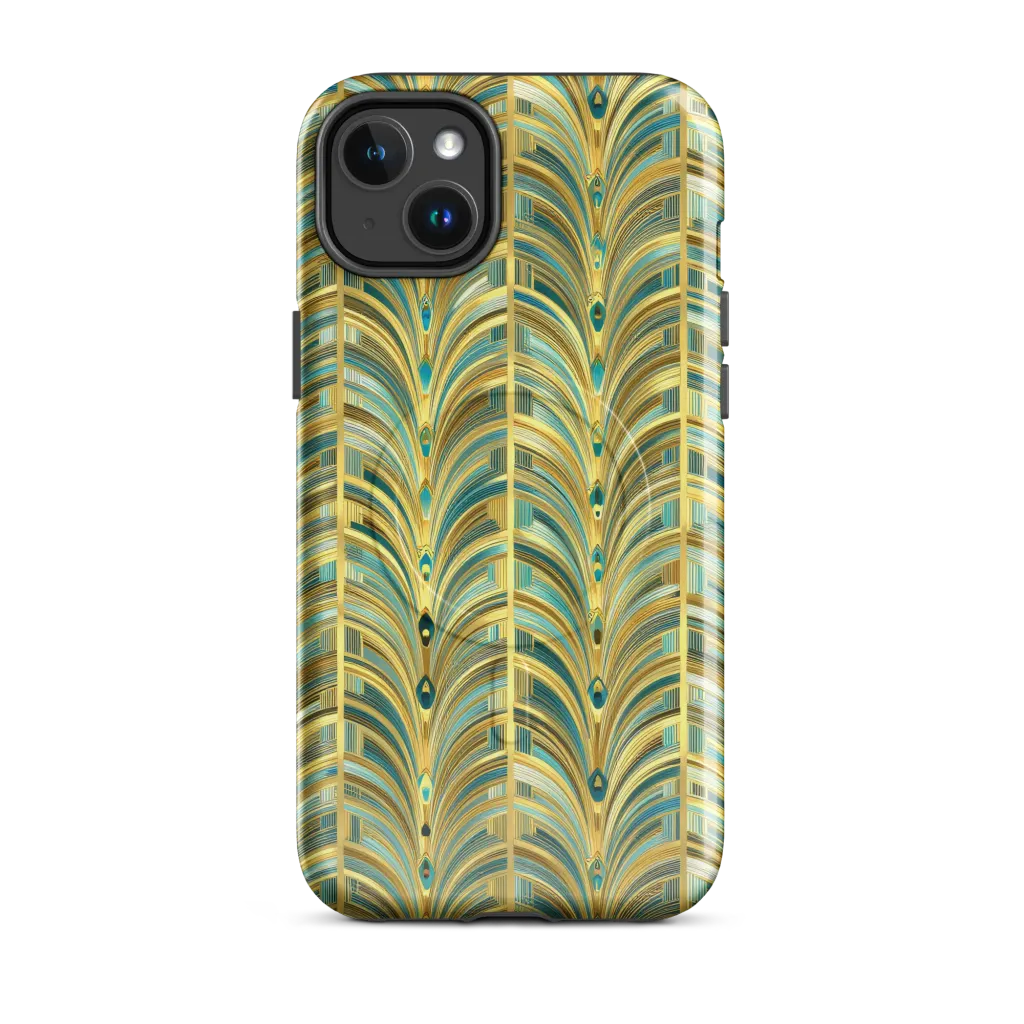 Gilded Plume on MagSafe Tough Case for iPhone® — Front