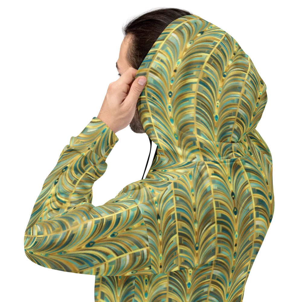 Gilded Plume on Hoodie — Back
