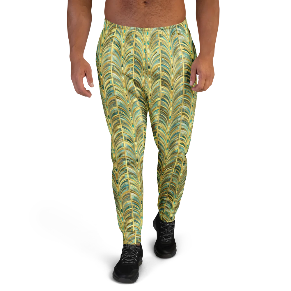 Gilded Plume on Men's Joggers — Front