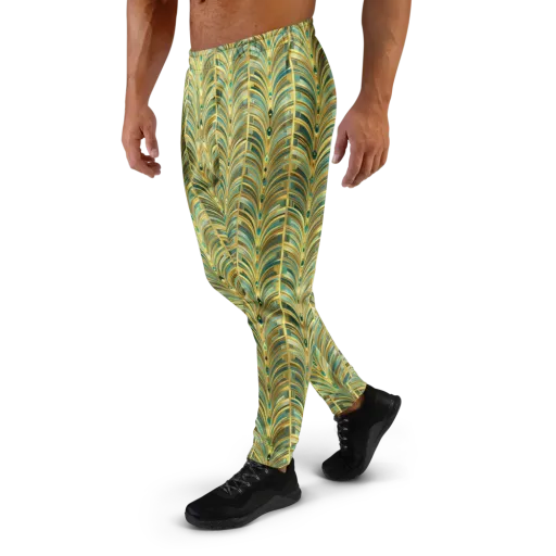 Gilded Plume on a Men's Joggers