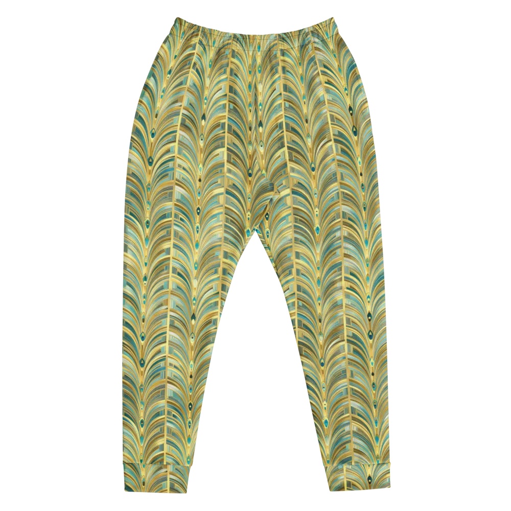 Gilded Plume on Men's Joggers — Front