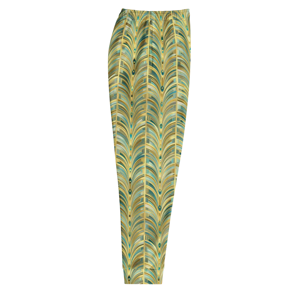 Gilded Plume on Men's Joggers — Right