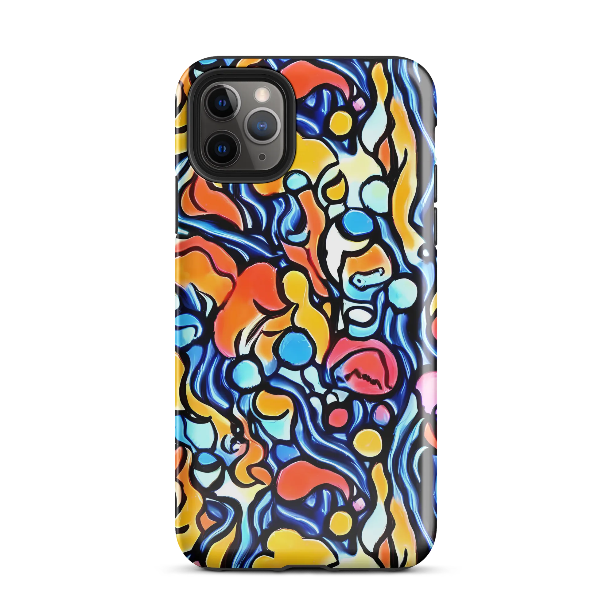 Kinetic Stained Glass on Tough Case for iPhone® — Front