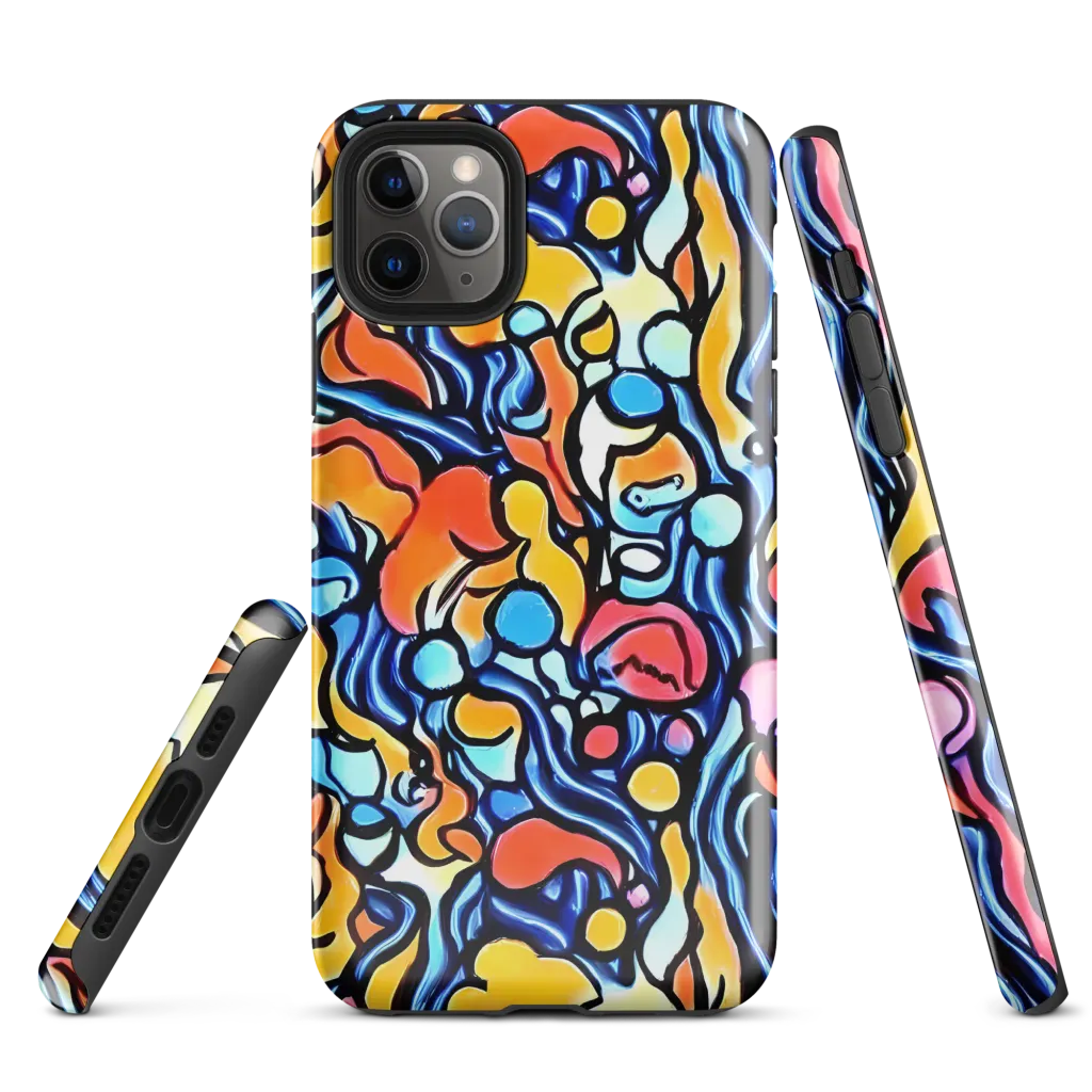 Kinetic Stained Glass on Tough Case for iPhone® — Front