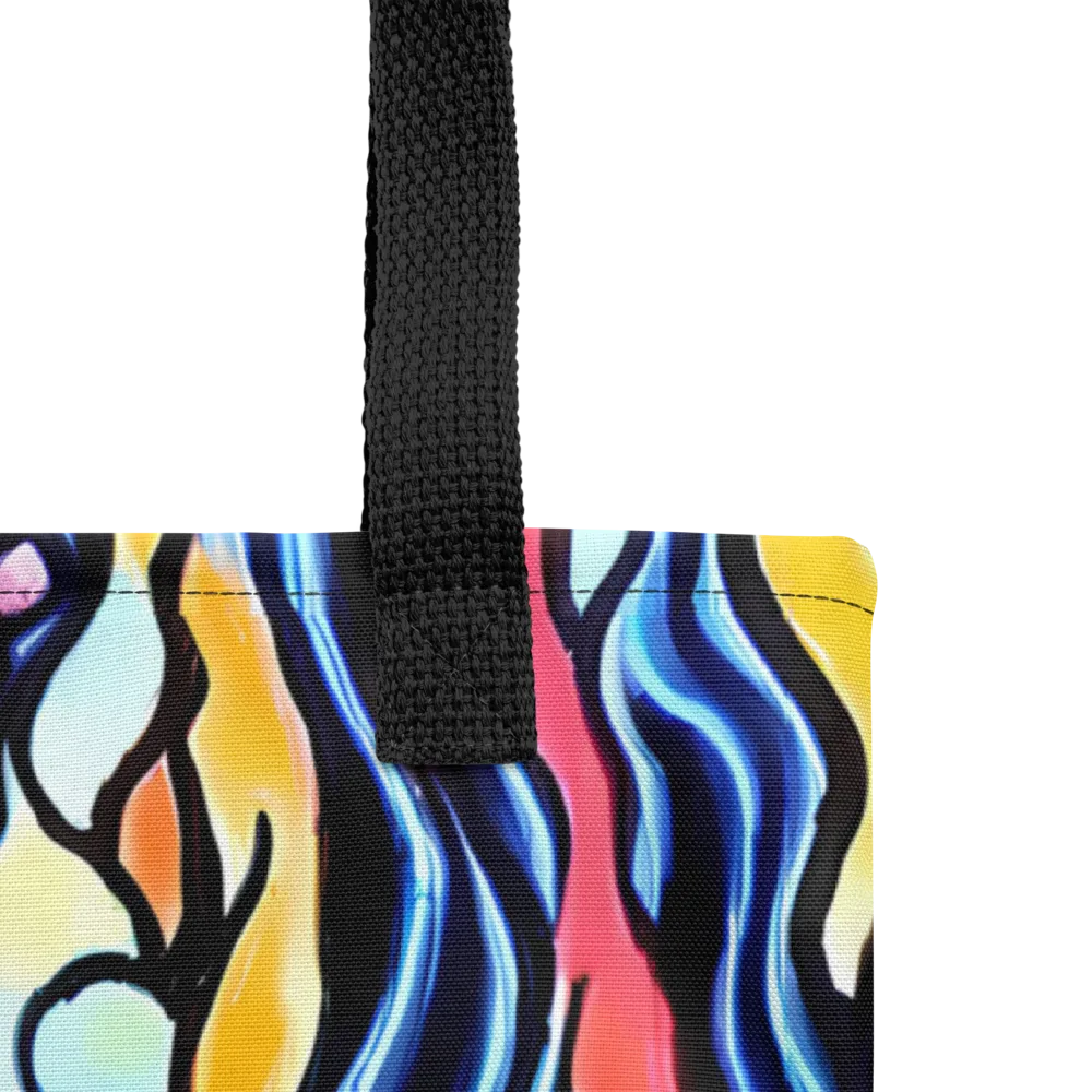 Kinetic Stained Glass on Tote Bag — Product details