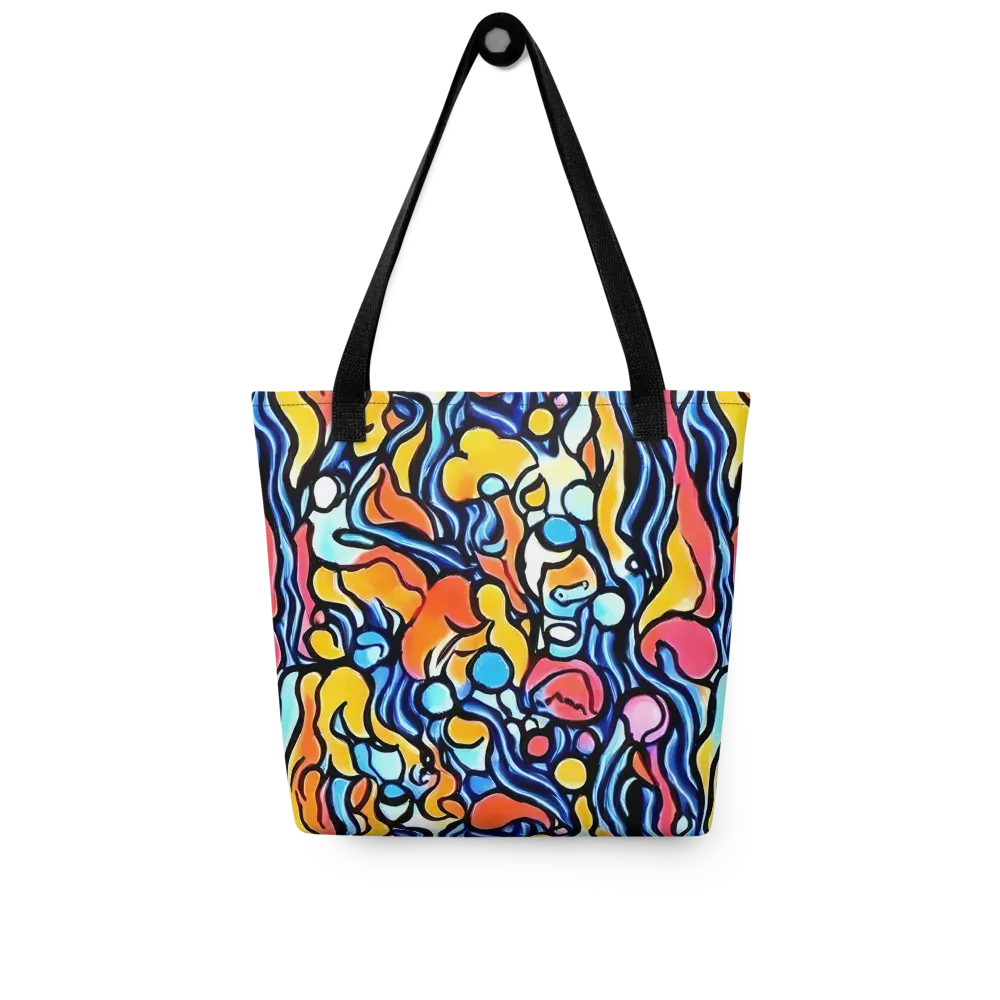 Kinetic Stained Glass on Tote Bag — Front