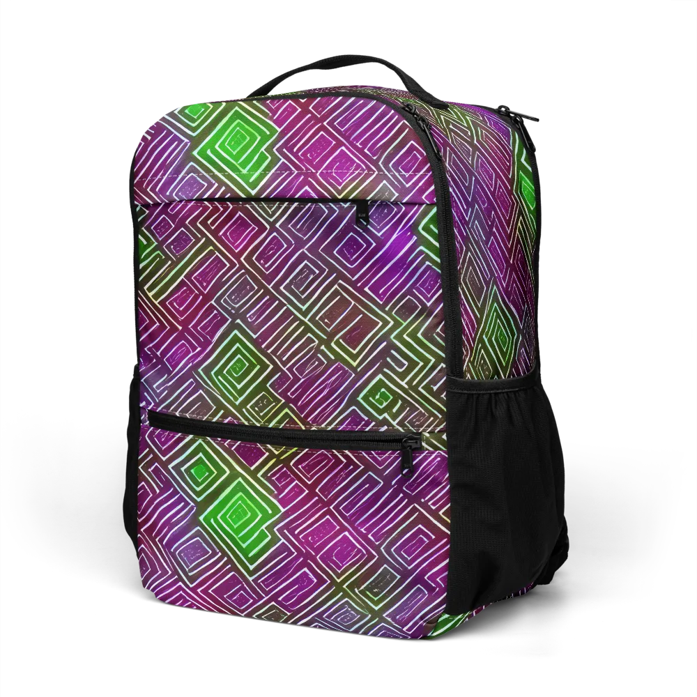 Chromatic Riddle on Utility Backpack — Left Front