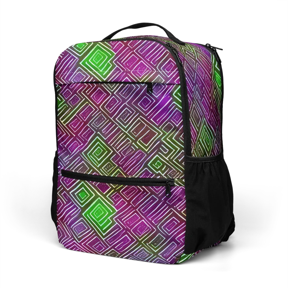 Chromatic Riddle on Utility Backpack — Left Front