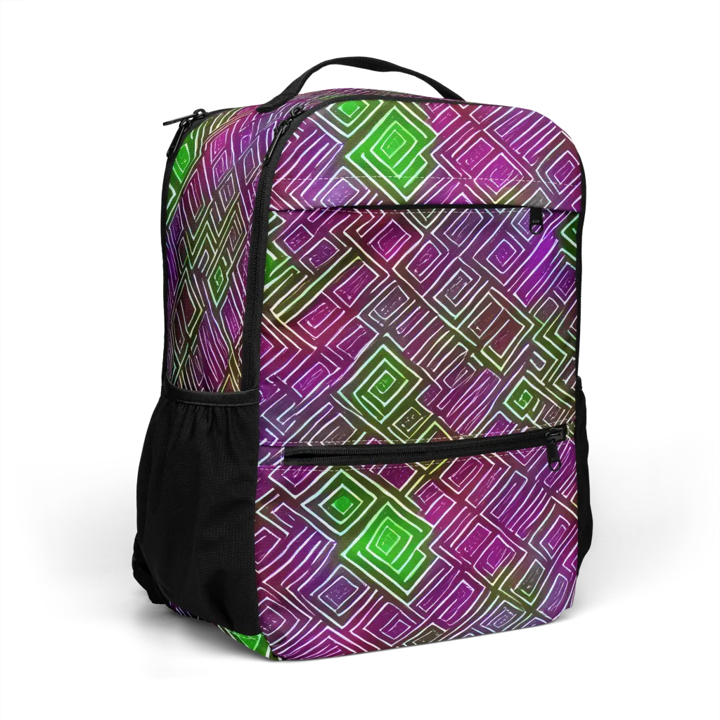 Chromatic Riddle on Utility Backpack — Right Front