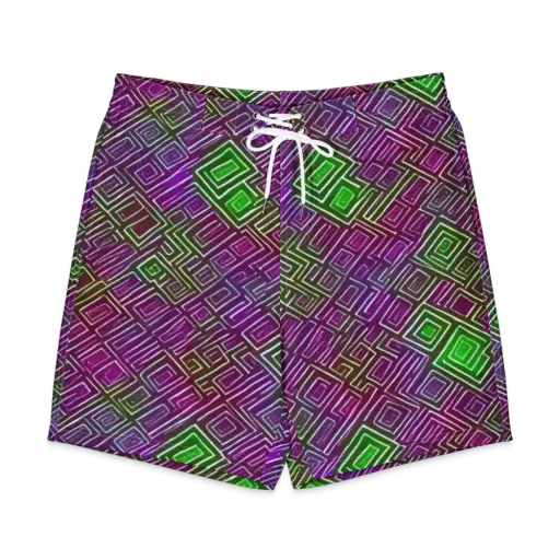 Chromatic Riddle on a Men's Board Shorts
