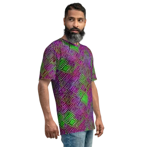 Chromatic Riddle on a Men's Crew Neck T-Shirt