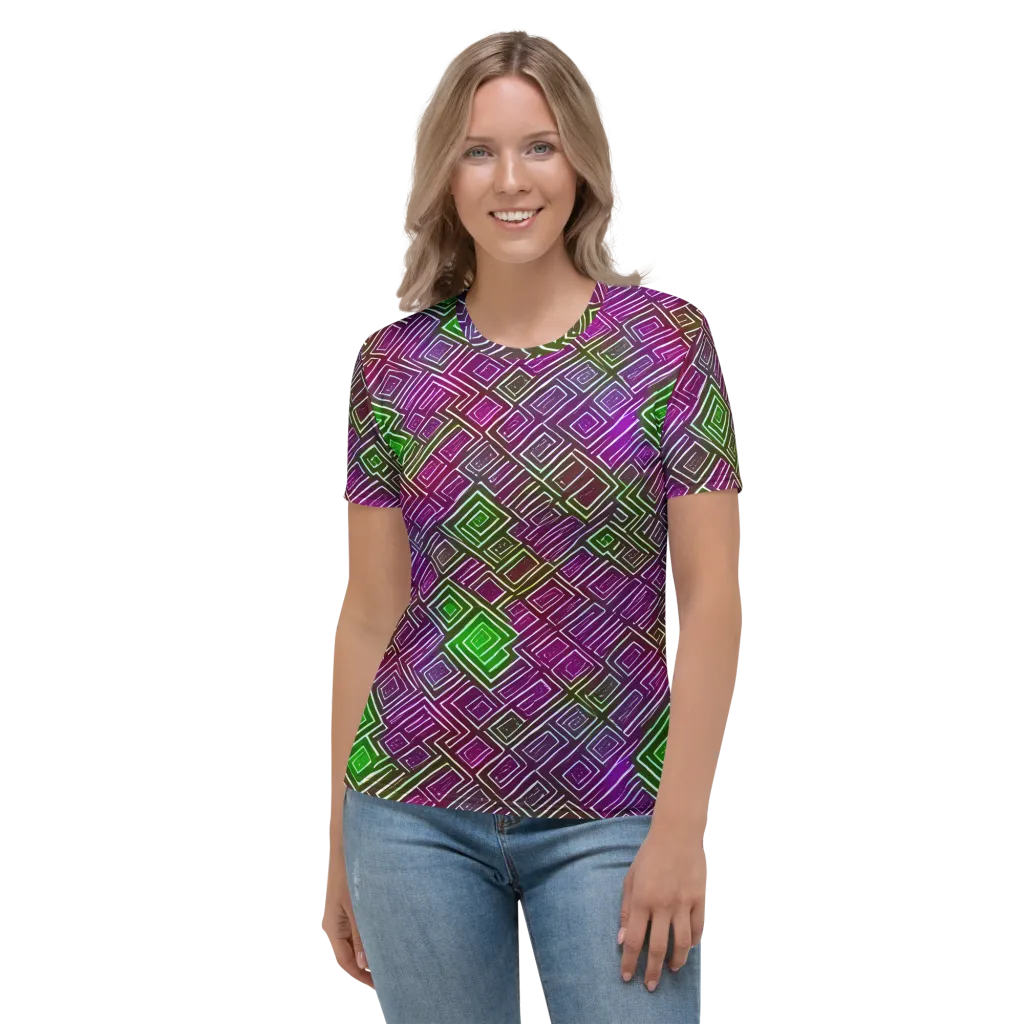 Chromatic Riddle on Women's Crew Neck T-Shirt — Front