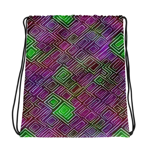 Chromatic Riddle on a Drawstring Bag