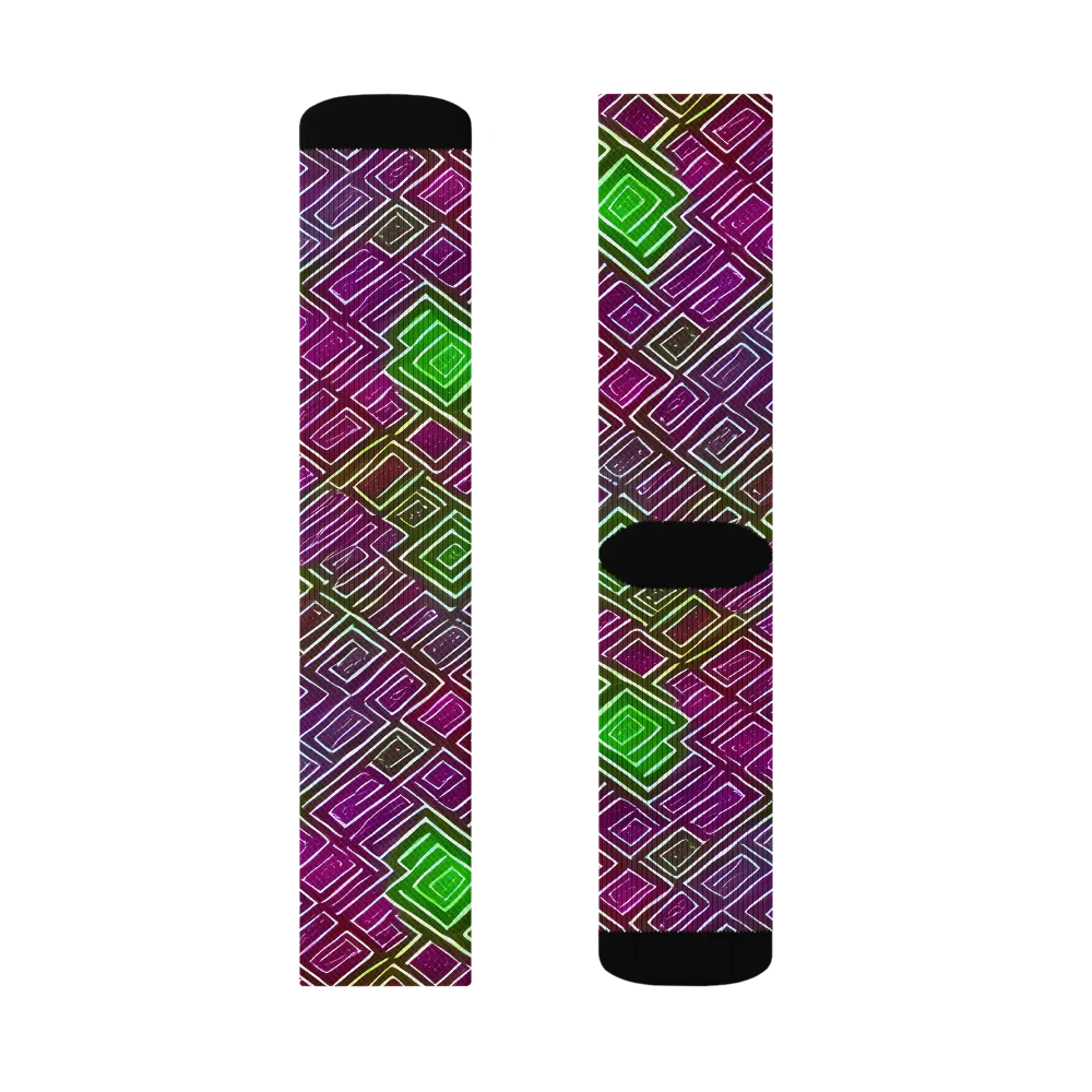 Chromatic Riddle on Socks — Right Sock