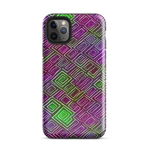 Chromatic Riddle on a Tough Case for iPhone®